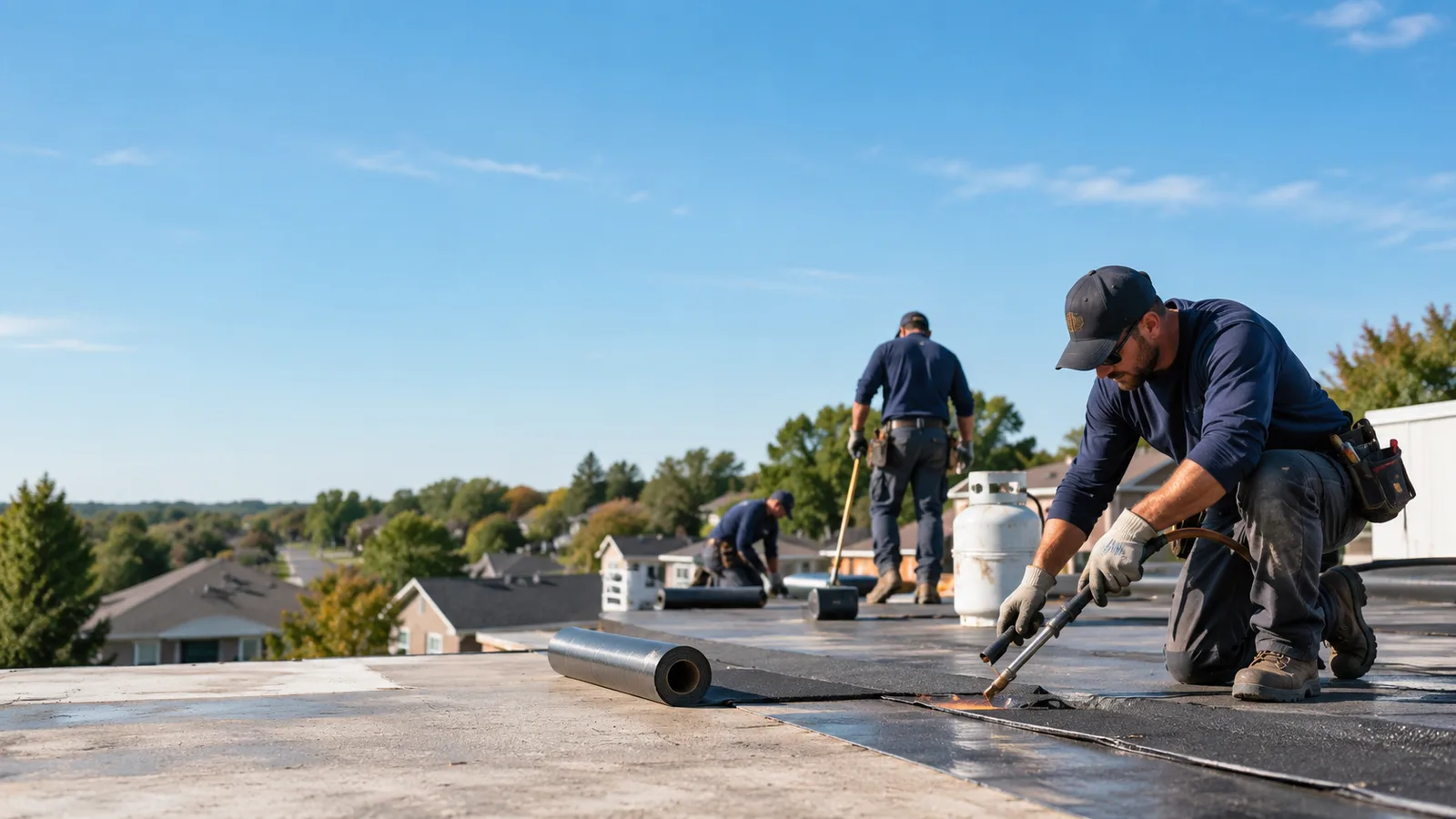 Flat Roof Leak Repair providers in Enterprise, LA